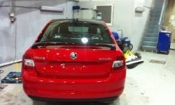 3 449 р. Спойлер Style Skoda Rapid NH3 дорестайлинг лифтбэк (2012-2017) (Неокрашенный)  с доставкой в г. Майкоп. Увеличить фотографию 2