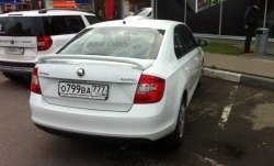 3 449 р. Спойлер Style Skoda Rapid NH3 дорестайлинг лифтбэк (2012-2017) (Неокрашенный)  с доставкой в г. Майкоп. Увеличить фотографию 5