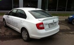 3 449 р. Спойлер Style Skoda Rapid NH3 дорестайлинг лифтбэк (2012-2017) (Неокрашенный)  с доставкой в г. Майкоп. Увеличить фотографию 6