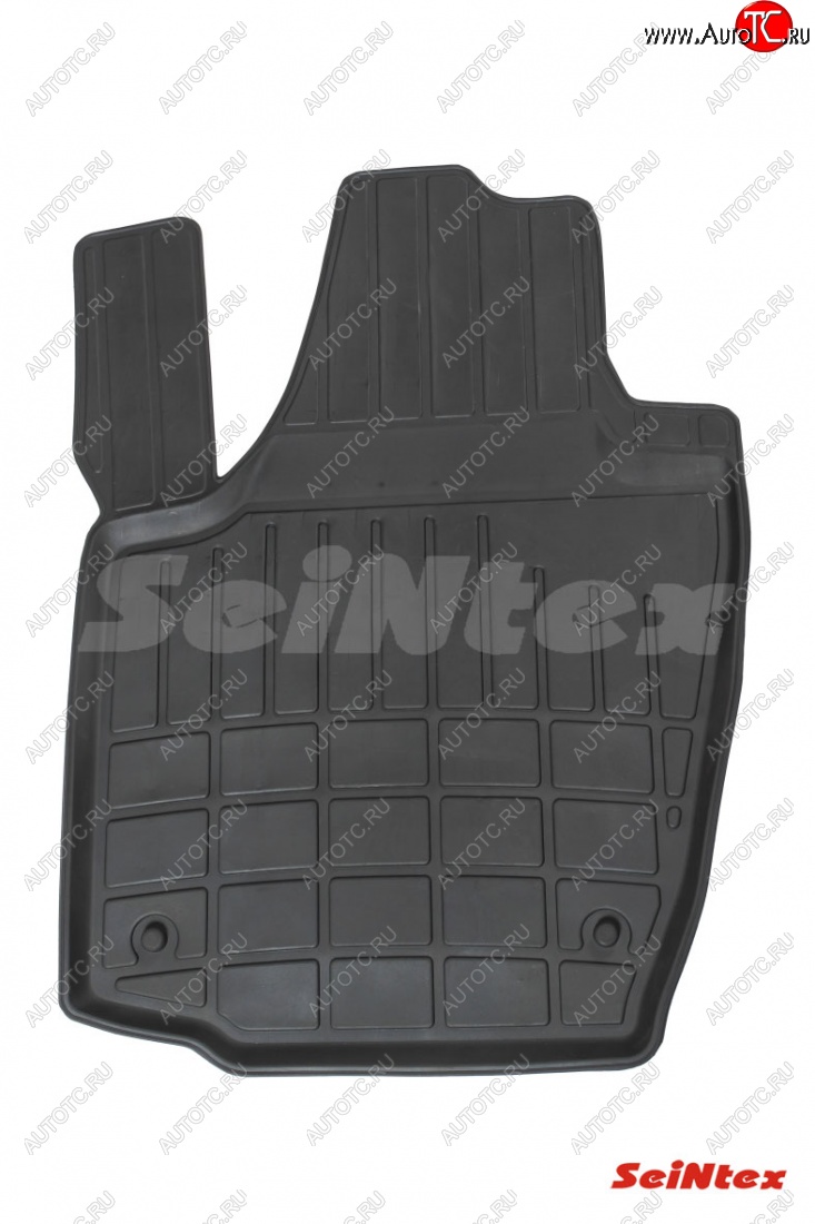2 169 р. Износостойкие коврики в салон Seintex (средние бортики) Skoda Rapid NH3 дорестайлинг лифтбэк (2012-2017)  с доставкой в г. Майкоп