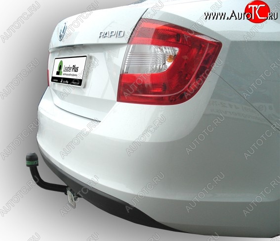 6 449 р. Фаркоп Лидер Плюс. Volkswagen Polo 5 седан дорестайлинг (2009-2015) (Без электропакета)  с доставкой в г. Майкоп