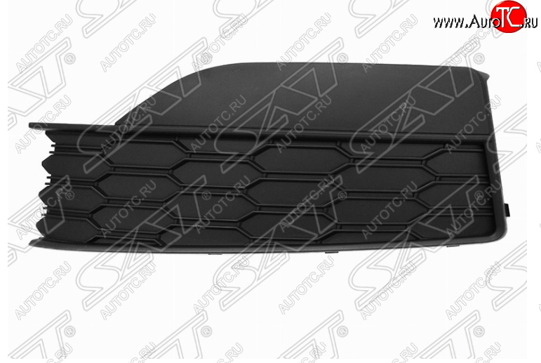 669 р. Левая решетка в передний бампер SAT Skoda Rapid MK2 (2019-2025)  с доставкой в г. Майкоп