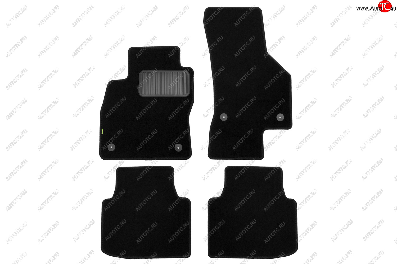 6 949 р. Текстильные коврики салона Klever Standart Liftback Skoda Superb B8 (3V) лифтбэк дорестайлинг (2015-2019) (Черные)  с доставкой в г. Майкоп