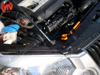 2 969 р. Упор капота MV-Tuning (одинарный)  Skoda Yeti (2009-2018)  с доставкой в г. Майкоп. Увеличить фотографию 5