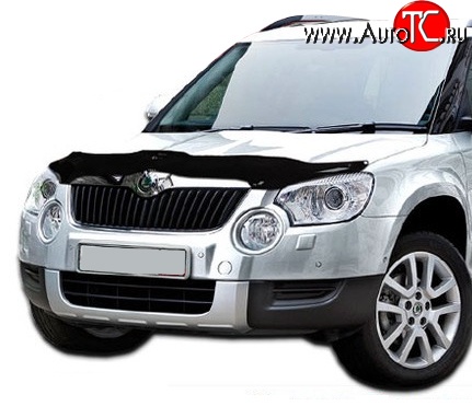 4 599 р. Дефлектор капота NovLine Skoda Yeti (2009-2013)  с доставкой в г. Майкоп