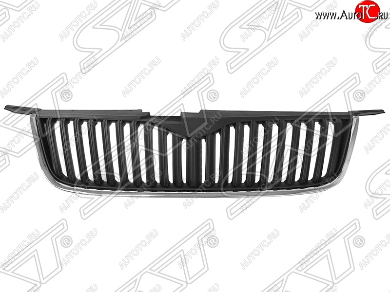 7 899 р. Решётка радиатора SAT Skoda Yeti (2009-2013) (Неокрашенная)  с доставкой в г. Майкоп