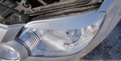1 149 р. Реснички Sport v2 на фары  Skoda Yeti (2009-2013) (Неокрашенные)  с доставкой в г. Майкоп. Увеличить фотографию 2