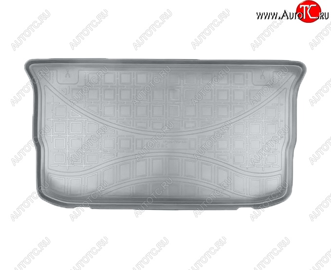 1 849 р. Коврик в багажник Norplast  Smart Forfour  W453 (2014-2020) 5 дв. (Серый)  с доставкой в г. Майкоп