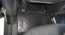 2 399 р. Коврики в салон Aileron 4 шт. (полиуретан)  SSANGYONG Actyon Sport (2012-2025)  с доставкой в г. Майкоп. Увеличить фотографию 3