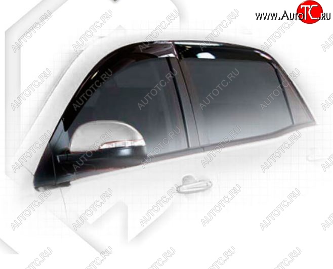 2 299 р. Дефлектора окон CA-Plastic SSANGYONG Actyon дорестайлинг (2010-2013) (Classic полупрозрачный)  с доставкой в г. Майкоп