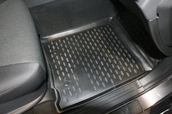 2 799 р. Коврики в салон Element 4 шт. (полиуретан) SSANGYONG Actyon Sport (2012-2025)  с доставкой в г. Майкоп. Увеличить фотографию 2