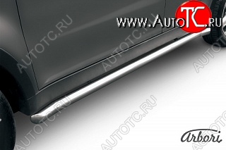 12 869 р. Защита порогов Arbori SSANGYONG Actyon дорестайлинг (2010-2013)  с доставкой в г. Майкоп