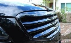 3 949 р. Решётка радиатора CT SSANGYONG Actyon дорестайлинг (2010-2013) (Неокрашенная)  с доставкой в г. Майкоп. Увеличить фотографию 2