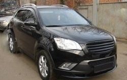 3 949 р. Решётка радиатора CT SSANGYONG Actyon дорестайлинг (2010-2013) (Неокрашенная)  с доставкой в г. Майкоп. Увеличить фотографию 3