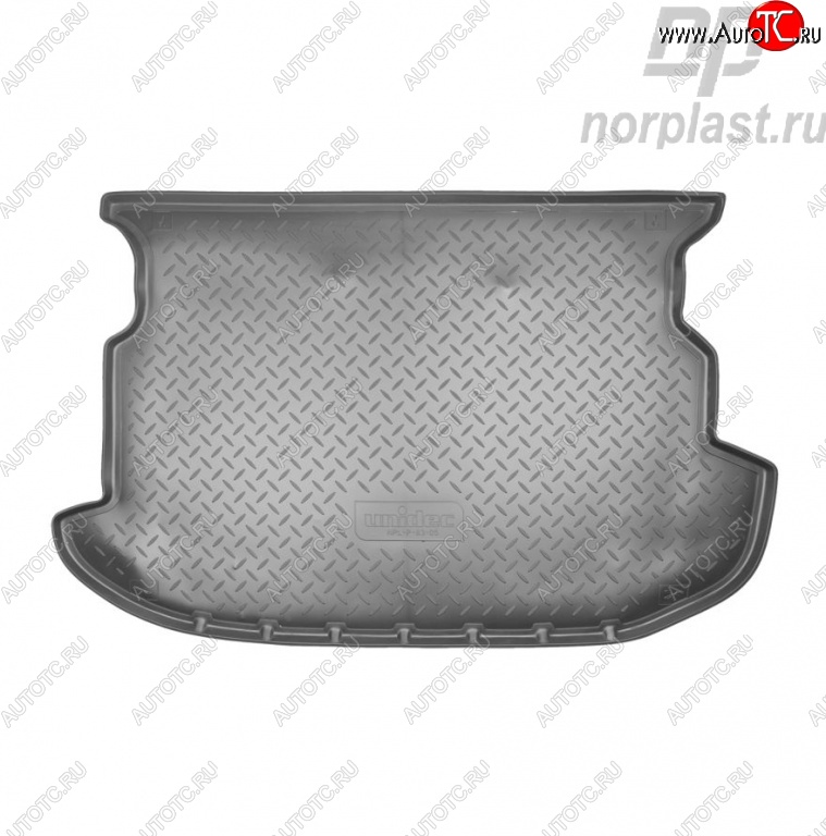 1 679 р. Коврик в багажник Norplast Unidec SSANGYONG Actyon рестайлинг (2013-2021) (Цвет: черный)  с доставкой в г. Майкоп
