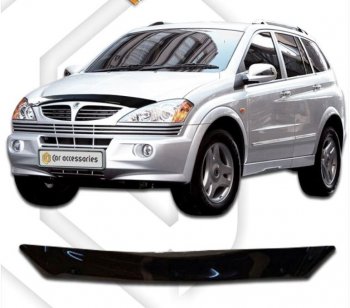 Дефлектор капота CA-Plastic SSANGYONG Kyron рестайлинг (2007-2016)