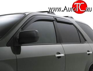 746 р. Дефлекторы окон (ветровики) Novline 4 шт SSANGYONG Kyron дорестайлинг (2005-2007)  с доставкой в г. Майкоп