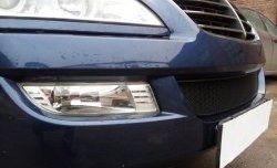 1 469 р. Сетка на бампер Russtal (черная) SSANGYONG Kyron дорестайлинг (2005-2007)  с доставкой в г. Майкоп. Увеличить фотографию 2