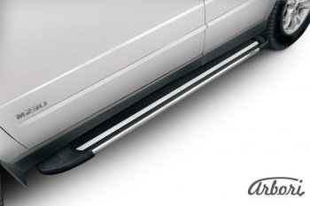 12 509 р. Порожки для ног Arbori Luxe Black SSANGYONG Kyron рестайлинг (2007-2016)  с доставкой в г. Майкоп. Увеличить фотографию 2