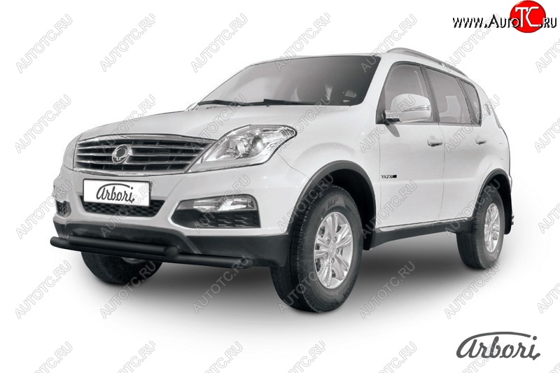 7 469 р. Обвес переднего бампера Arbori SSANGYONG Rexton Y290 (2012-2017)  с доставкой в г. Майкоп