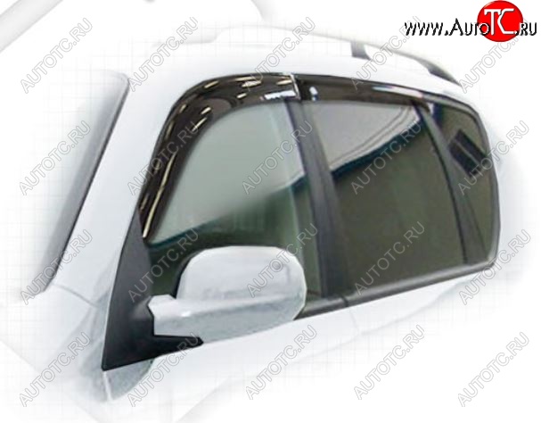 1 999 р. Дефлектора окон CA-Plastiс SSANGYONG Rexton Y250 (2006-2012) (Classic полупрозрачный, Без хром.молдинга)  с доставкой в г. Майкоп