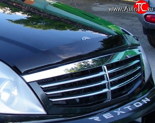 1 979 р. Дефлектор капота NovLine SSANGYONG Rexton Y250 (2006-2012)  с доставкой в г. Майкоп