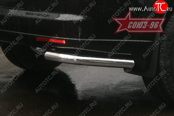 6 839 р. Защита заднего бампера Souz-96 (d60) SSANGYONG Rexton Y250 (2006-2012)  с доставкой в г. Майкоп