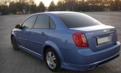 7 899 р. Пороги накладки Street Edition Daewoo Gentra KLAS седан (2012-2016) (Неокрашенные)  с доставкой в г. Майкоп. Увеличить фотографию 4