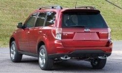 9 199 р. Спойлер CT Subaru Forester SJ рестайлинг (2016-2019) (Неокрашенный)  с доставкой в г. Майкоп. Увеличить фотографию 2