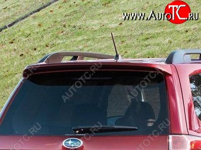 9 199 р. Спойлер CT Subaru Forester SJ рестайлинг (2016-2019) (Неокрашенный)  с доставкой в г. Майкоп