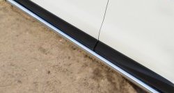 69 999 р. Защита порогов из круглой трубы диаметром 63 мм Russtal Subaru Forester SJ дорестайлинг (2012-2016) (Защита порогов с со скосами на торцах (вариант 1))  с доставкой в г. Майкоп. Увеличить фотографию 6