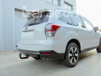 22 699 р. Фаркоп Aragon.(шар V) Subaru Forester SJ дорестайлинг (2012-2016)  с доставкой в г. Майкоп. Увеличить фотографию 2