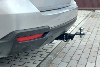 15 099 р. Фаркоп Petroil Tuning (съемный квадрат) Subaru Forester SJ рестайлинг (2016-2019)  с доставкой в г. Майкоп. Увеличить фотографию 2