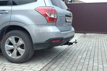 15 099 р. Фаркоп Petroil Tuning (съемный квадрат) Subaru Forester SJ рестайлинг (2016-2019)  с доставкой в г. Майкоп. Увеличить фотографию 3