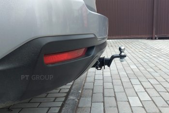 15 099 р. Фаркоп Petroil Tuning (съемный квадрат) Subaru Forester SJ рестайлинг (2016-2019)  с доставкой в г. Майкоп. Увеличить фотографию 5