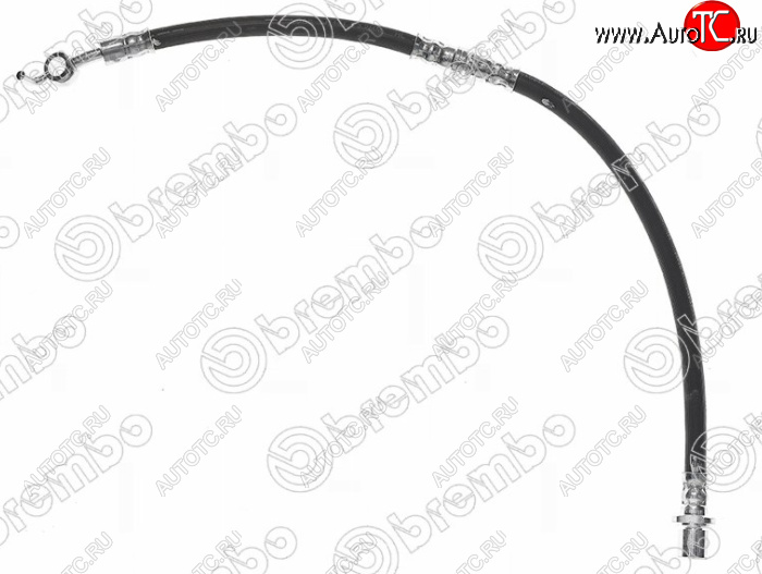 1 599 р. Левый передний тормозной шланг BREMBO Subaru Impreza GC седан (1992-2000)  с доставкой в г. Майкоп