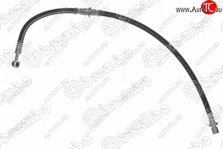 2 659 р. Левый передний тормозной шланг BREMBO Subaru Forester SF дорестайлинг (1997-2000)  с доставкой в г. Майкоп