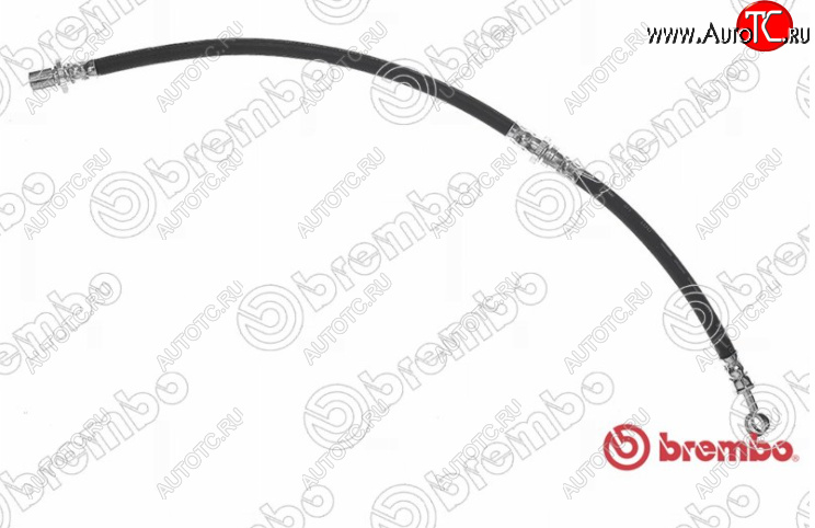 2 659 р. Левый задний тормозной шланг BREMBO Subaru Forester SF дорестайлинг (1997-2000)  с доставкой в г. Майкоп