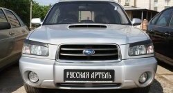 989 р. Реснички фар RA  Subaru Forester  SG (2002-2005) дорестайлинг (Неокрашенные)  с доставкой в г. Майкоп. Увеличить фотографию 3