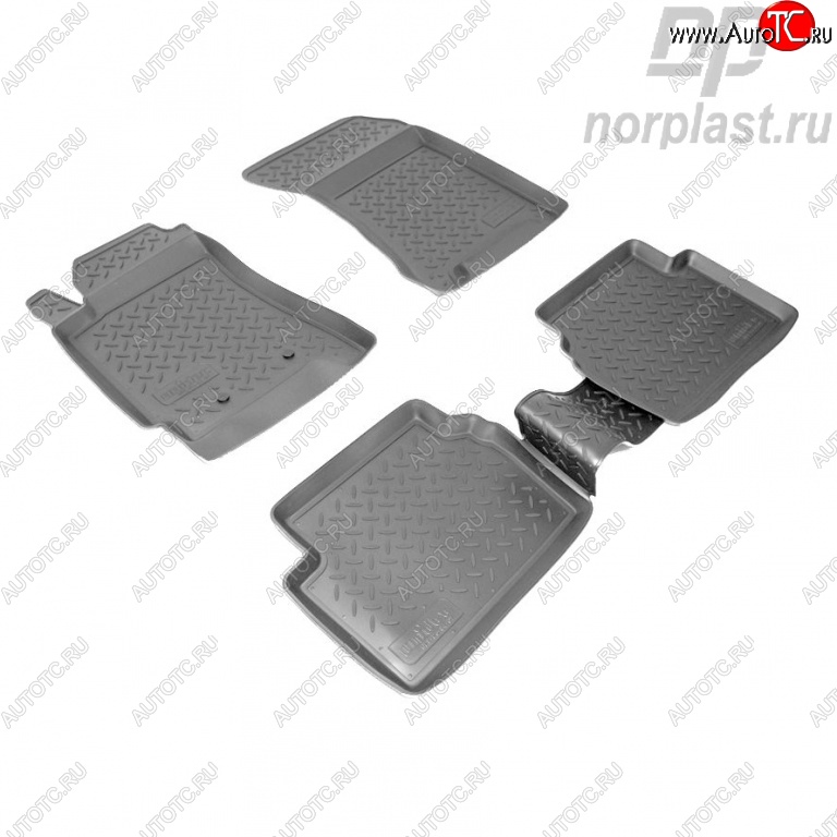 2 569 р. Комплект ковриков в салон Norplast  Subaru Forester  SG (2002-2005) дорестайлинг  с доставкой в г. Майкоп