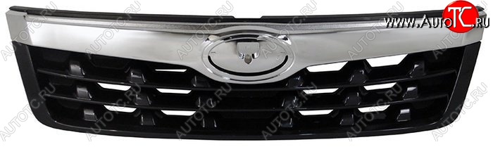 10 199 р. Решётка радиатора (рестайлинг) SAT Subaru Forester SH (2008-2013) (Неокрашенная)  с доставкой в г. Майкоп
