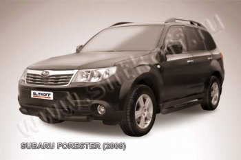 Защита переднего бампер Slitkoff Subaru Forester  SH (2008-2013)