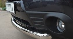 15 999 р. Одинарная защита переднего бампера диаметром 76 мм SLITKOFF Subaru Forester SH (2008-2013)  с доставкой в г. Майкоп. Увеличить фотографию 4