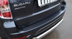 15 999 р. Одинарная защита заднего бампера из трубы диаметром 76 мм SLITKOFF Subaru Forester SH (2008-2013)  с доставкой в г. Майкоп. Увеличить фотографию 3