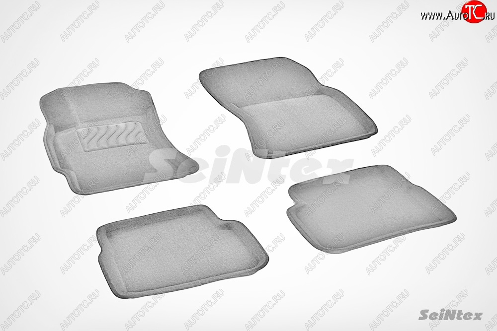 7 649 р. Износостойкие коврики в салон 3D SUBARU FORESTER III серые (компл)  Subaru Forester  SH (2008-2013)  с доставкой в г. Майкоп