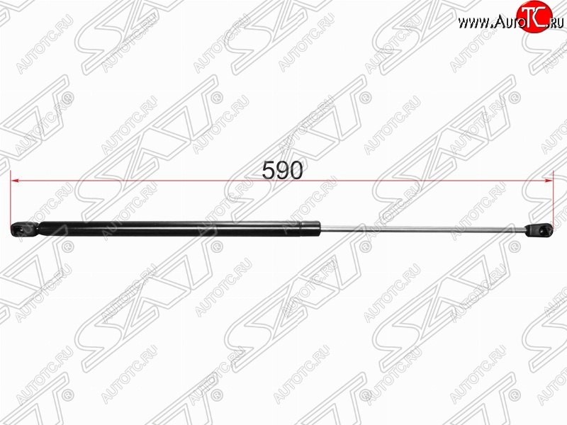 679 р. Газовый упор крышки багажника SAT  Subaru Impreza  GG (2000-2007) хэтчбэк дорестайлинг, хэтчбэк 1-ый рестайлинг, хэтчбэк 2-ой рестайлинг  с доставкой в г. Майкоп