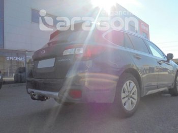 22 699 р. Фаркоп Aragon. (шар S) Subaru Outback BS/B15 дорестайлинг универсал (2014-2018)  с доставкой в г. Майкоп. Увеличить фотографию 2