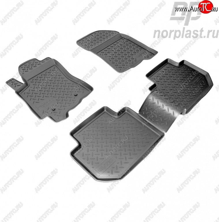 2 869 р. Комплект ковриков в салон Norplast Subaru Tribeca (2008-2014)  с доставкой в г. Майкоп