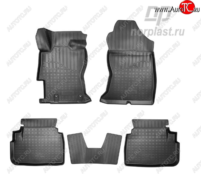 2 699 р. Коврики салонные Noplast Subaru XV GT/G24 дорестайлинг (2017-2021)  с доставкой в г. Майкоп