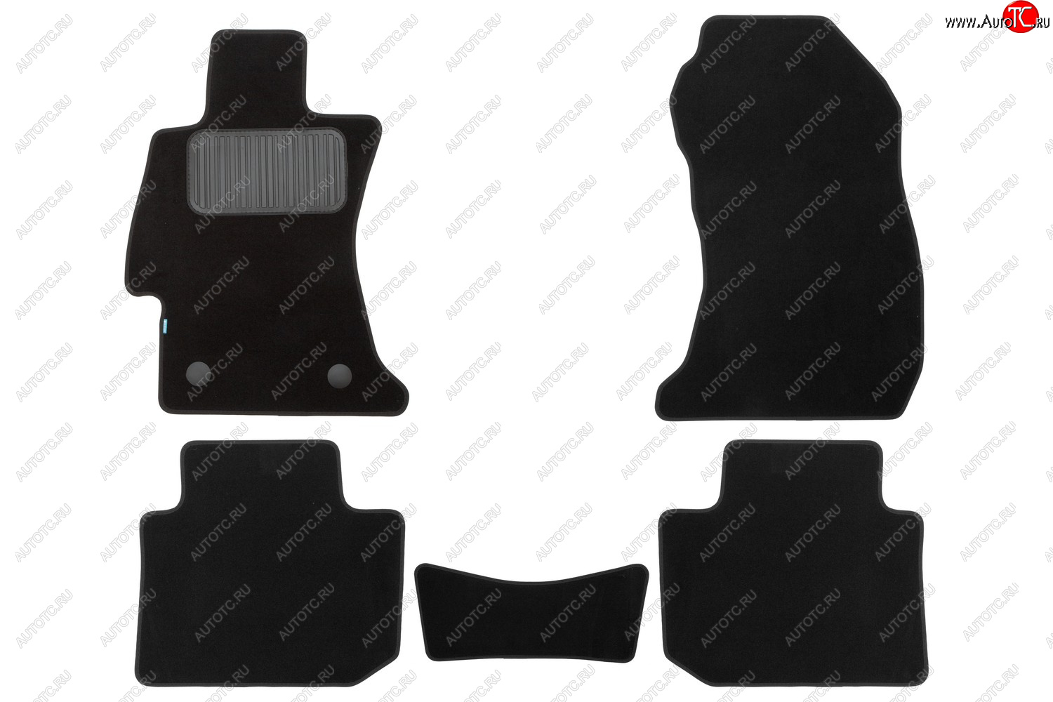 2 699 р. Текстильные коврики салона Klever Premium Subaru XV GP/G33 дорестайлинг (2012-2016) (черные)  с доставкой в г. Майкоп